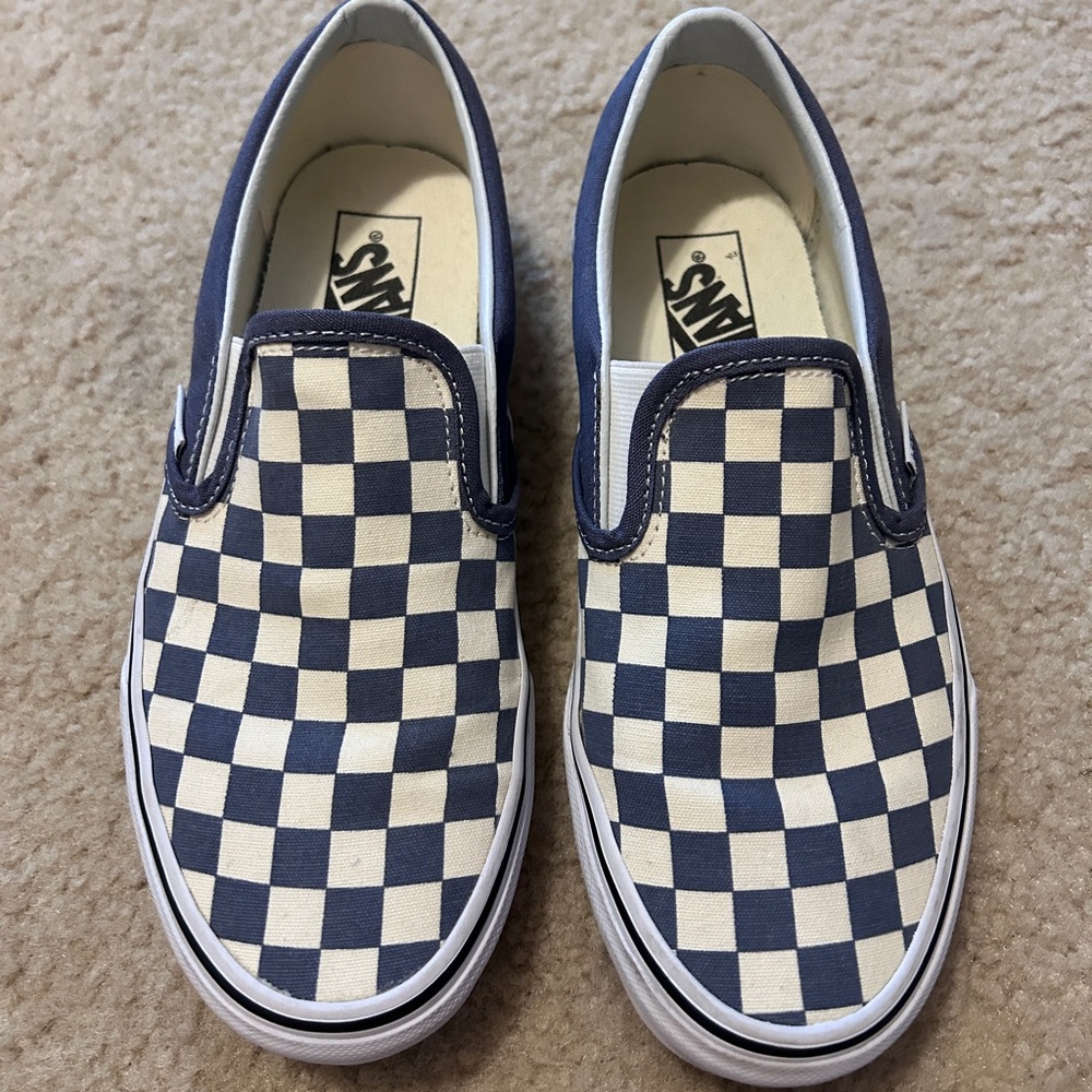 Unisex Vans Classic Slip On Checkerboard Shoe